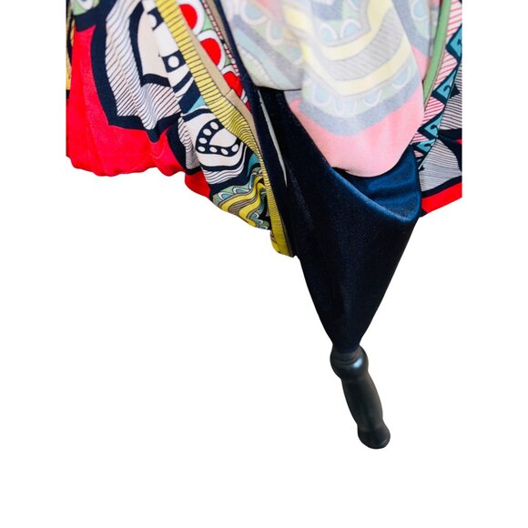 Laundry By Shelli Segal Multicolor Geometric Print Shift Dress S Office Siren - Picture 8 of 12